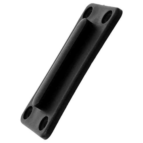 Image of KOCKSHION Retractable Belt Safety Barrier Receiver Wall Mount Abs Material Easy Setup Multi-functional Design Black Colour Suitable for Crowd Control and Property Line Markers