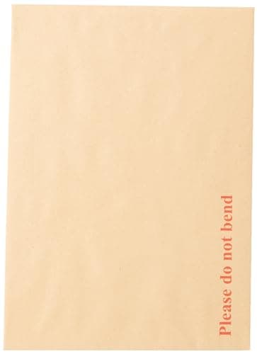 Image of Blake Purely Packaging C4 (A4) 324 x 229 mm Board Back Pocket Peel & Seal Envelopes (13935) Manilla - Pack of 125