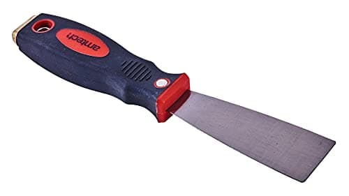 Image of Amtech – 40 Mm (1/2 inch) Scraper, Robust Steel Body, Ergonomic Grip, DIY & Trade Use (40 mm / 1/2 inch / 5 inch / 40 mm / 1/2 inch)