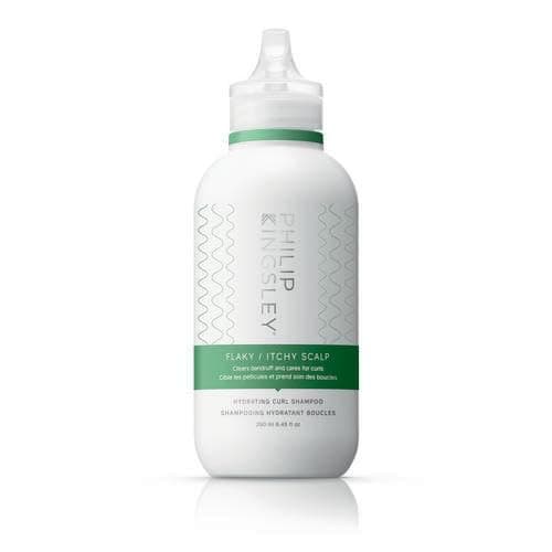 Image of Philip Kingsley | Flaky/Itchy Scalp Hydrating Curl Shampoo | Anti-Dandruff Shampoo for Curly, Coily & Wavy Hair | Calms Itchy Scalp Without Drying Curls | Clears Flakes & Soothes Scalp | 250ml
