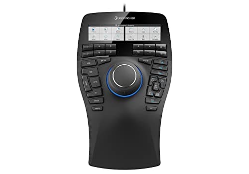Image of 3Dconnexion SpaceMouse Enterprise (3D Mouse, Wired, LCD Display, black)