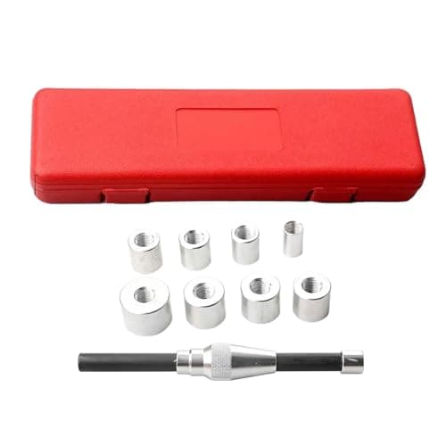 Image of Clutch Alignment Tool, 10 Piece Centering Kit, Compact Precision Shaft Position Set, Steel Automotive Repair Equipment, Transmission Installation Maintenance Accessory Pack, Sedan Pickup Truck