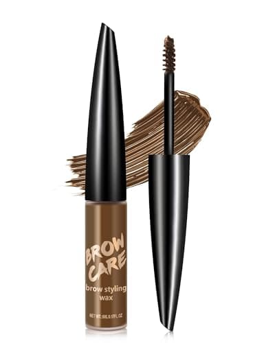 Image of Thickening Tinted Eyebrow Gel, Dark Brown Long Wear Waterproof Eye Brow Tint with Soft Gel Texture, Smudge-Proof Volumizing Enhance Eyebrow Mascara for Natural Full Brows, Makeup Gift for Women-02#