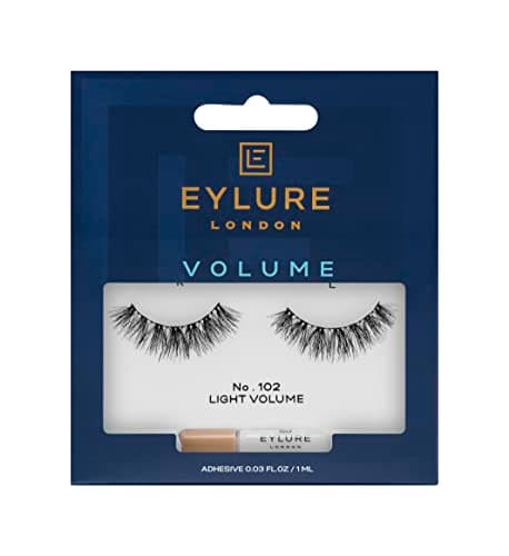 Image of Eylure Volume No. 102 False Lashes Black (packaging may vary)