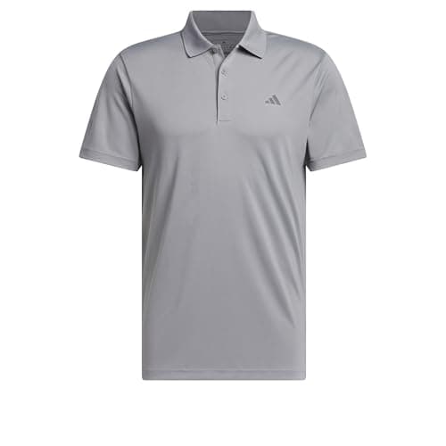 Image of adidas Men's Mens Core Performance Polo Shirt, Grey Three, 3XL
