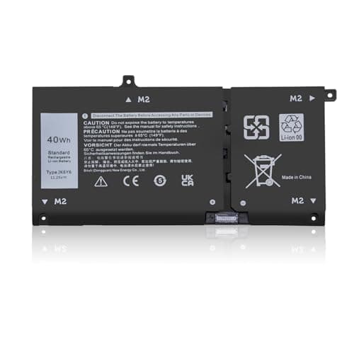 Image of 40Wh Type JK6Y6 Battery for Dell Inspiron 14 5000 5300 5301 5401 5402 5408 5409 5501 5508 5509 5400 5406 7405 7300 7306 7500 7506 2-in-1 Silver Series P102F Latitude 3410 3510 Vostro 5301 5401 550