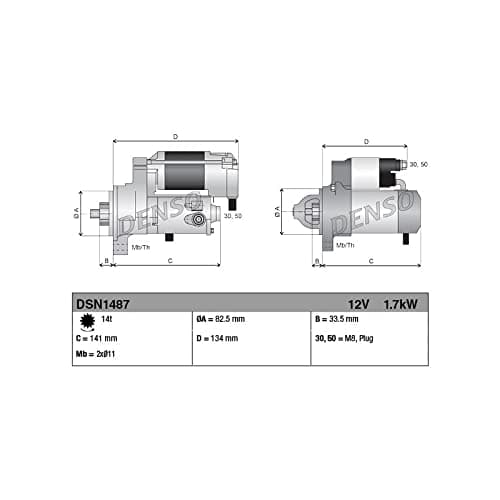 Image of Denso DSN1487 STARTER