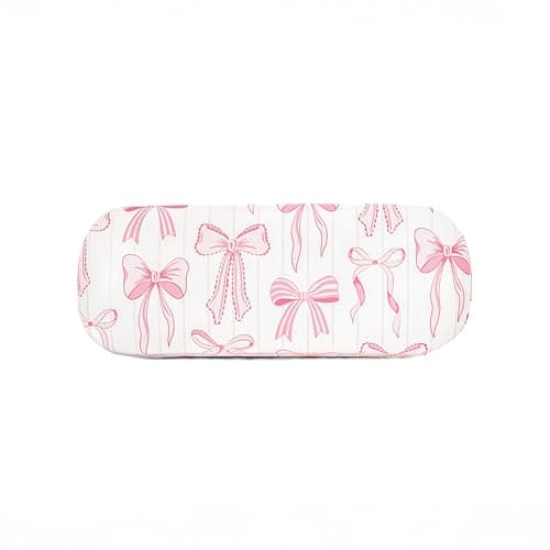 Image of Sass & Belle Bow Glasses Case – Stylish Spectacles Case for Women, Kids or Men – Quirky Hard Shell Sunglasses Holder with Feminine Bow Design – Sass and Belle Gift Idea.