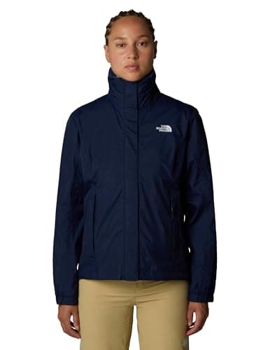 Image of The North Face - Women's Resolve Jacket - Waterproof and Breathable Hiking Jacket - Summit Navy, S