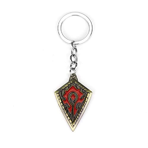 Image of World of Warcraft Inspired - Horde Banner Key-chain (Bronze)