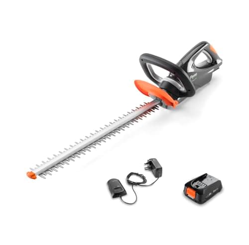 Image of Flymo 18V UltraCut 500 Cordless Hedge Trimmer Kit - With 18V Power For All Battery, 50cm cutting width, 16mm blade gap, lightweight and balanced, 270° wrap around handle, Power For All Alliance