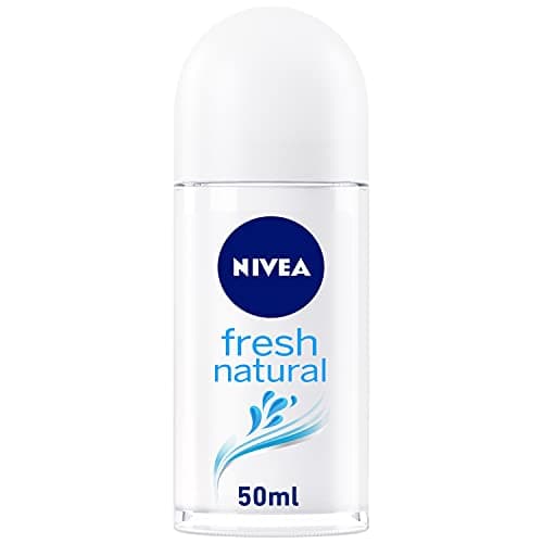 Image of NIVEA Anti-Perspirant Deodorant Roll-On Fresh Natural (50ml), 48hr Deodorant for Women with Ocean Extracts and a Fresh Fragrance, Roll On for Women, Deodorant Womens
