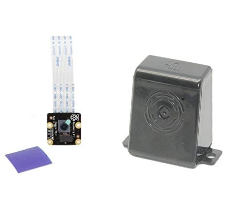 Image of sb components Official Raspberry Pi NOIR Camera Module V2-8 Megapixel Photos, 1080p Video with Camera CASE (BLACK)