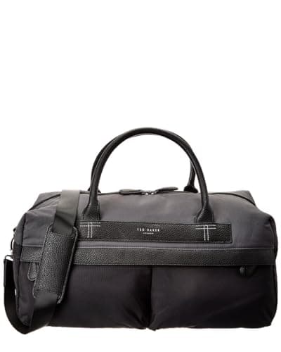 Image of Ted Baker Unisex Piper Holdall Bag Black One Size