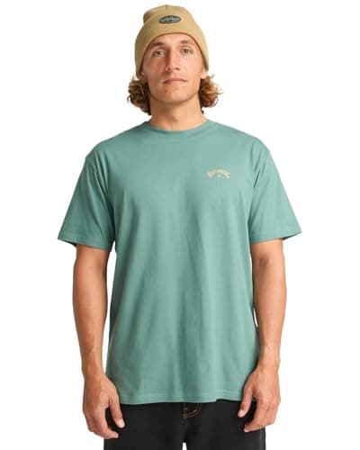 Image of Billabong Short Sleeve T-Shirt Arch Wave SS Men's Blue M