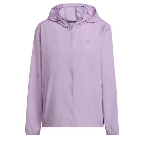 Image of adidas Women's Run It Jacket, Powder Plum, XS
