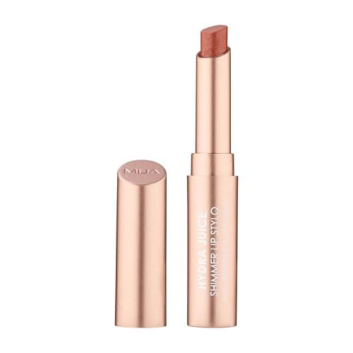 Image of MUA Makeup Academy Hydra Juice Shimmer Lip Stylo Lipstick, With Peptide & Vitamin E, Caramel Glaze, Vegan & Cruelty Free