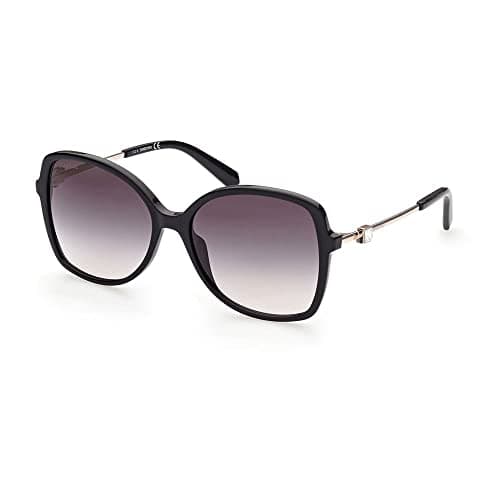 Image of Swarovski SK0329 Glasses, Shiny Black, 57 for Women