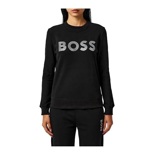 Image of BOSS Womens Logo Sweatshirt Black 10
