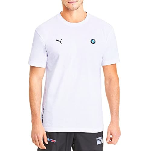 Image of Puma - Mens BMW MMS Life Graphic Tee, Small, Puma White
