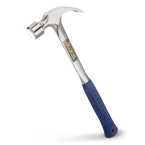 Image of Estwing E3-22C 22oz 16-inch Smooth Face Framing Hammer with Vinyl Shock Reduction Grip