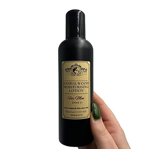 Image of Sandalwood Moisturising Lotion for Men 200ml by Elegance Natural Skin Care