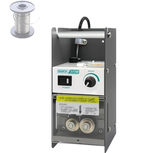 Image of Automatic Solder Reel Dispenser with Shaft Stand - Accurate and Stable Tool for Electronics and Metal Welding