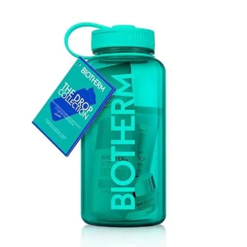 Image of Biotherm Aquasource Drop Set (Aquasource Hyalu Plump Gel 15 ml, Biosource Cleanser 50 ml, Lait Corporel 50 ml & Deo Pure 75 ml), Refreshing Travel & Sports Care Set for Normal Skin