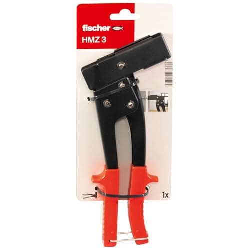 Image of fischer HM Z 3 Assembly Pliers, DIY Requirements for Attaching Cavity Dowels HM, Stable & Durable with Ergonomic Handle and Twist Lock for Quick Installation