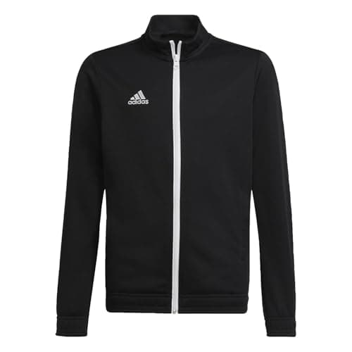 Image of adidas Unisex Kids Entrada 22 Track Jacket, Black, 9-10 Years