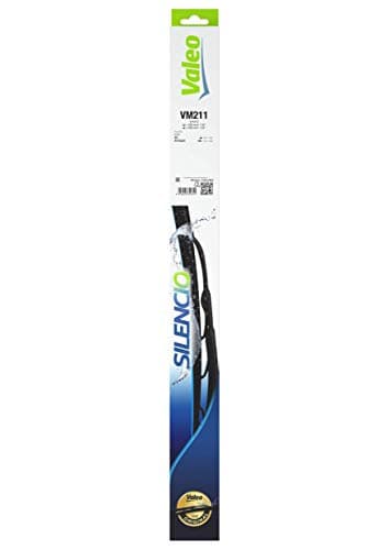 Image of VALEO Silencio Wiper - VM211 - Kit of All-Seasons Durable and Resistant Windshield Conventional Wiper Blades 550mm/550mm - Front - Set of 2 Wiper Blades - 574274
