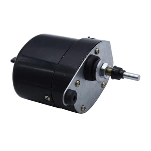 Image of TAKPART 12V Universal Windscreen Wiper Motor 7731000001 01287358 Compatible for Willys Jeep Tractor Fishing Boat, Caravan