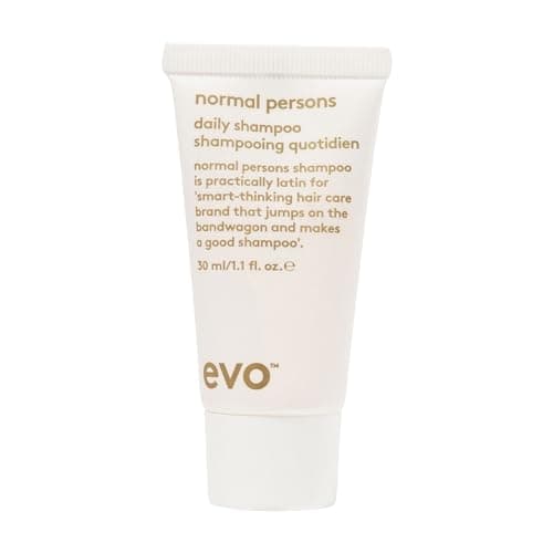 Image of Evo Normal Persons Daily Shampoo - Deeply Cleanses, Removes Product Build-Up, Strengthens All Hair Types - Travel Size, 30ml / 1.01fl.oz