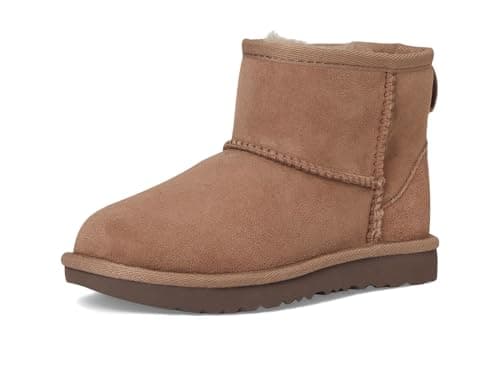 Image of UGG Unisex Children's Classic Mini II Fashion Boots, Oak, 13.5 cm