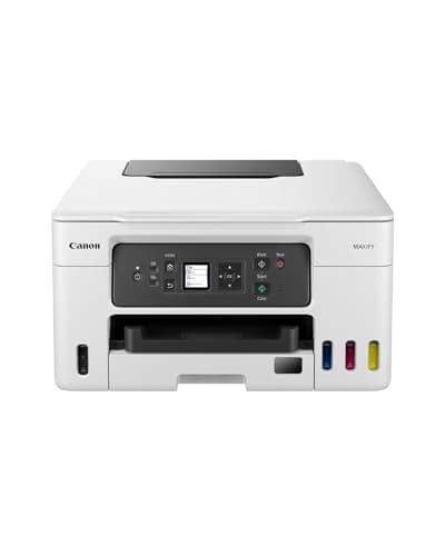 Image of Canon MAXIFY GX3050 Printer for Home/Office Use - Colour Printers & Scanners 3-in-One Wireless | MegaTank Inkjet Printer, Copier & Scanner | WiFi, Ethernet & USB Connectivity A4 Printer