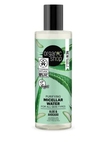 Image of Organic Shop Avocado and Aloe Skincare Purifying Micellar Water, 150 ml