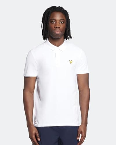 Image of Lyle & Scott Mens Sport Short Sleeved Polo Shirt - White - S