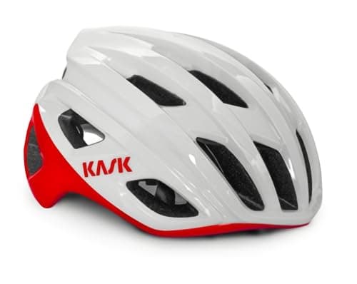 Image of Kask Mojito 3 WG11 Helmet - White/Red, Size L