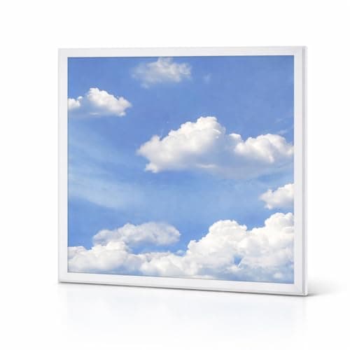 Image of Brightex LED 600x600 Panel Light 48W 4320LM 6500K Cool White Ceiling Light Slim Square Edge Sky Panel for Offices, Shops, Hospitals & Commercial Lighting with Driver