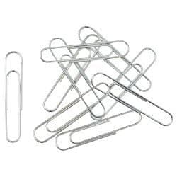 Image of Paperclips Giant Plain 50mm - Box of 1000