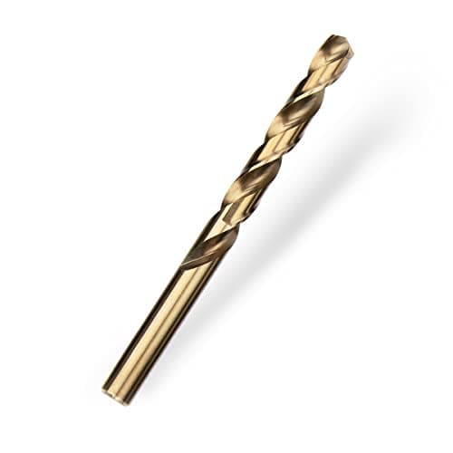 Image of Meccion HSS Cobalt Jobber Drill Bit for Drilling Stainless Steel and Metal (10.5mm x 133mm x1pc)