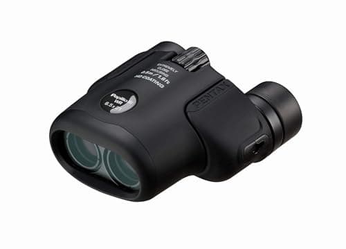 Image of Pentax Papilio III Binoculars, 6.5 x 21 Weather Resistant, Black, Focus 50 cm, Splash Resistant, Museum, Outdoor, Nature, Live Sports, HD Processing