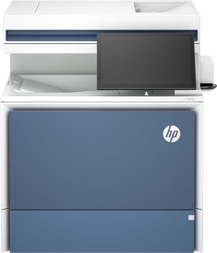 Image of HP Color LaserJet Enterprise Flow Imprimante MFP 5800zf, Impression, copie, scan, fax, Chargeur automatique de documents