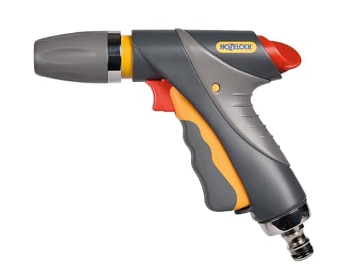 Image of HOZELOCK - Jet Spray Gun Pro : Ideal For Maintenance and Watering, Intensive Use, Ergonomic, Comfortable to Use and Robust, Locking Function and Flow Control: 3 Spray Patterns [2692 0000]