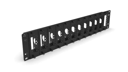 Image of Raspberry Pi Rack Mount 19 inch 2U to Mount 16 Units All Models B (1-4) & Raspberry Pi 5 - Front Removable