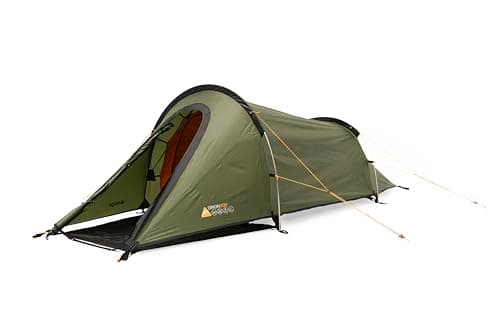 Image of Vango Orion 200 2 Man Tunnel Tent, 5000mm HH with Alloy Poles, Lightweight, Camping, Climbing, Backpacking, Trekking