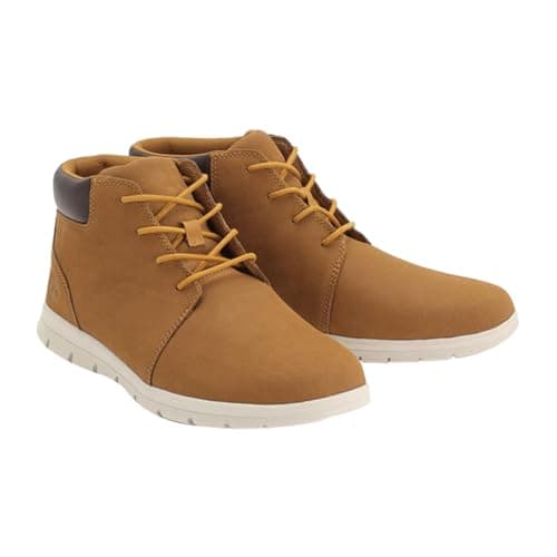 Image of Timberland Men's Graydon Chukka Basic Fashion Boots, Wheat Nubuck, 8 UK