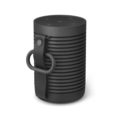 Image of Bang & Olufsen Beosound Explore – Portable Bluetooth Speaker, 27 Hours Battery Life, Waterproof (IP67), Outdoor Loud Speaker for Travel, Home & Camping, 360 Degree Sound - Black Anthracite