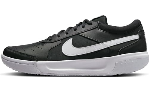 Image of NIKE Men's M Zoom Court Lite 3 Sneaker, Black White, 7 UK