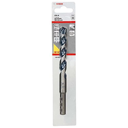 Image of Bosch Professional 1x CYL-5 Concrete Drill Bit (for Concrete, Ø 14 x 150 mm, Robust Line, Accessories for Impact Drills)